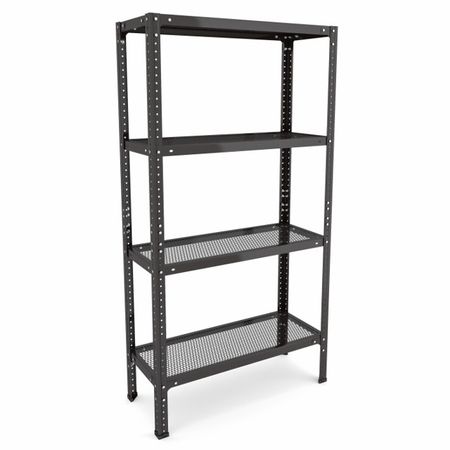 стеллаж EVEREST Strecky 1500х750х300мм 100кг 4 полки