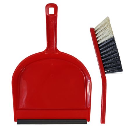 набор для уборки MR BRUSH Classik: щетка-сметка + совок пластик