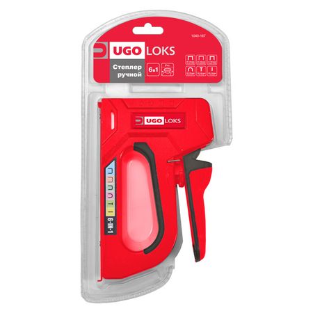 степлер ручной UGO LOKS тип 53/140 4-14мм металлический корпус