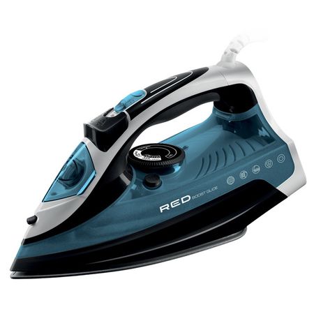 утюг RED SOLUTION I286 2200Вт 180 г/мин керамика синий/черный утюг polaris pir 2481k синий