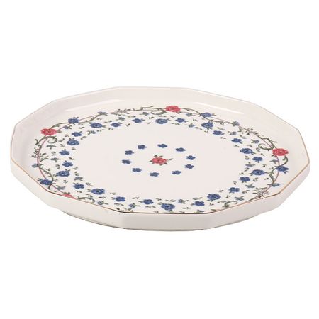 тарелка TODELIA Империал 22,1см десертная костяной фарфор