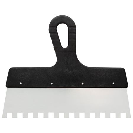 шпатель зубчатый Master Color 250мм зуб 10х10 мм, арт.30-2348