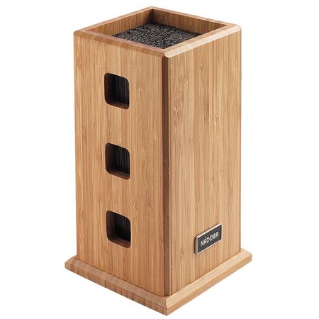 подставка для ножей NADOBA Esta 24х12х12см бамбук полипропиленовые криотрубки 1 8 мл 100 шт