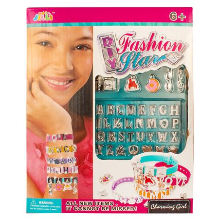 набор для создания украшений для девочек Браслет шарм двойные ные бусины jingle bells