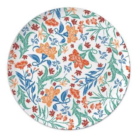 тарелка LUMINARC Peonygrace 20,5см десертная стекло подвесок коломеев сказка 10 90мм 2шт стекло мультиколор