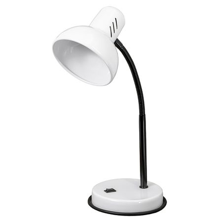 лампа настольная ЛАЗУРИТ 60Вт Е27 белая