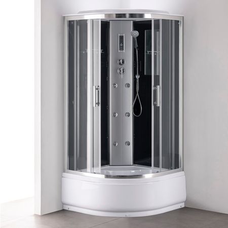 кабина душевая OFELIS Omega 90x90x215см г/м высокий поддон 1/4 круга кабина душевая omega 90x90x215см г м низкий поддон 1 4 круга