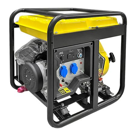 генератор дизельный Х-ВАТ POWER KM7500DE 6,5/6,0кВт 499см3 генератор сигнала aliter max2870 23 5 6000 мгц