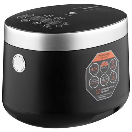 мультиварка LEONORD LE-1761E 860Вт чаша 4,5л черный стакан мерный 1 л пластик прозрачный