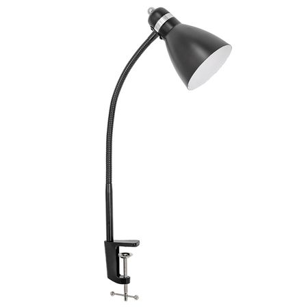 лампа настольная ULTRA LIGHT на струбцине 60Вт Е27 черная