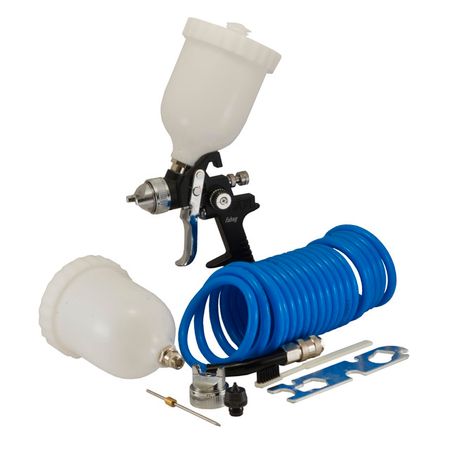 набор пневмоинструмента FUBAG  Базовый (Basic) 4 предмета (краскопульт с верхним баком)