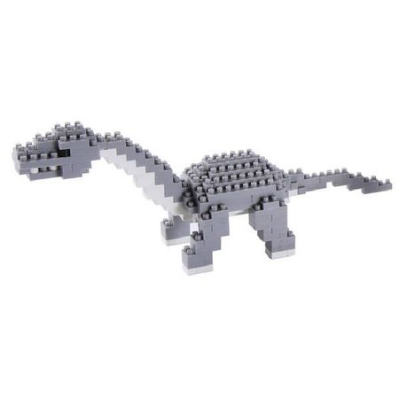 конструктор Динозавр 17х7,5см серый