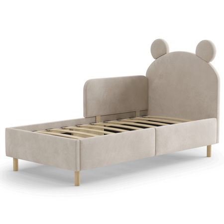 диван-кровать Энимал 1680х870х810мм велюр песочный диван king modool max велюр alkantara оранж