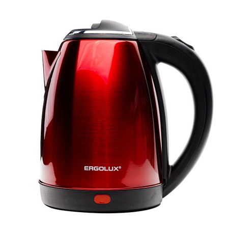 чайник ERGOLUX ELX-KS05-C04 1600Вт 1,8л металл красный lanboo ad16 22sm красный световой индикатор тревоги