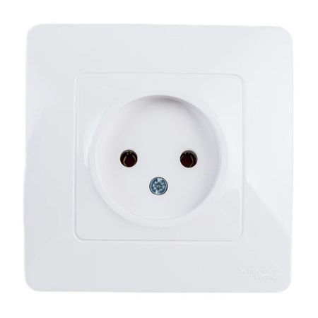 розетка 1 пост SYSTEME ELECTRIC Blanca б/з б/ш 16А 250В белый розетка 1 пост tv schneider electric blanca белый