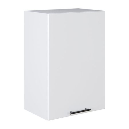 кухонный шкаф навесной Белый лед 720х500х312мм 1 дверь МДФ/ЛДСП шкаф навесной белый глянец 720х500х312мм 1 дверь мдф лдсп