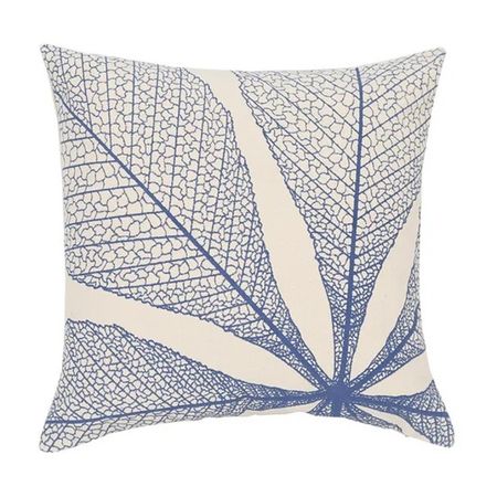 наволочка декоративная TODELIA Каштановый лист 45х45см белая, арт. HPW0145A-A декоративная наволочка canirica белая 45x45 см