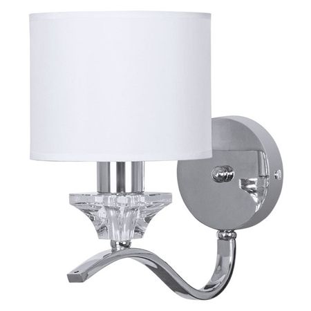 бра ARTE LAMP Альхена E14 1х40Вт металл хром