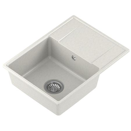 мойка NOVA 59-44 590х440х200мм кварц белый