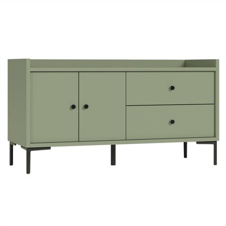 тумба ТВ Teravvio с закрытыми полками 1216х450х650мм нума ЛДСП