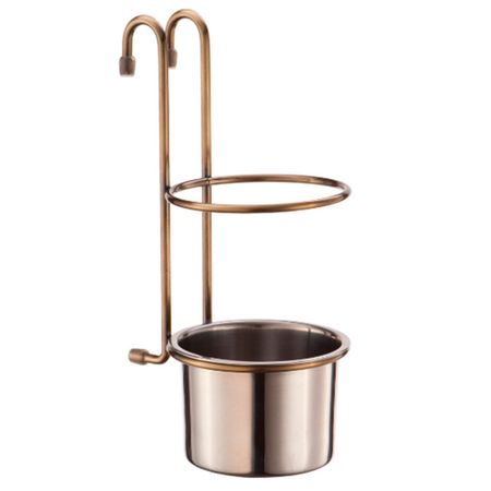 полка для столовых приборов TODELIA 105х140х205мм античная бронза столовых приборов good food коврик для разделки продуктов 450 320