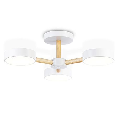 люстра потолочная светодиодная AMBRELLA LIGHT Комфорт 40 Вт 3200Лм LED белый