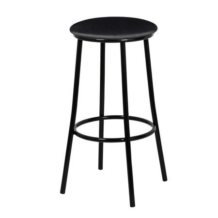 стул барный ЛАДЬЯ 370х370х750мм черный ткань/металл аксессуары для мотоциклов защитный для сиденья для honda cbf600 s n cbf1000 cbf 600 1000 нейлоновая ткань для седла