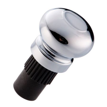 заглушка для рейлинга декоративная хром