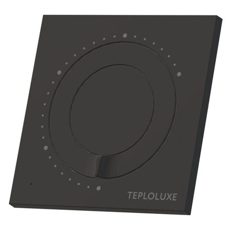 терморегулятор механический ТЕПЛОЛЮКС Solus черный терморегулятор juanjuan stc 8080a