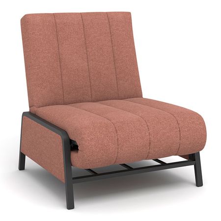 кресло-кровать ЛАМБЕР 750х900х920мм рогожка терракотовый