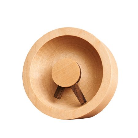 часы настольные кварцевые Диск105x105x40мм берёза натуральный натуральный уругвайский аметист кварцевый кластер подставка