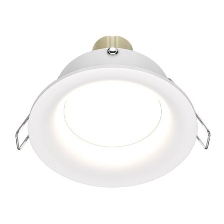 светильник встраиваемый MAYTONI Slim GU10 1x50Вт белый светильник ультратонкий tango ultra slim 24вт с переключателем овой температуры