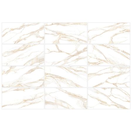 керамогранит LCM Sandy Carrara 60х120 полированный бежевый