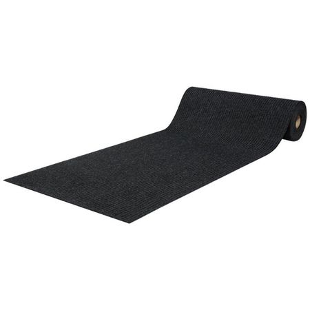 дорожка грязезащитная Icarpet Ребристая 1,2м ТПР/чёрная