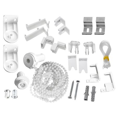 комплект управления и крепления УЮТ для рулонных штор день/ночь, арт.2114568 комплект для ремонта рулонных штор белый пвх