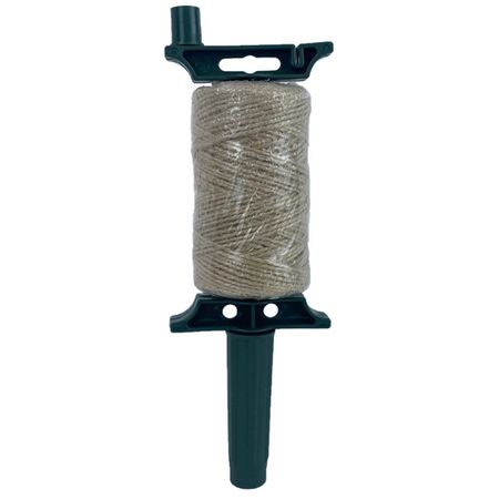 шпагат для подвязки растений MAXITERRA 100м джут бежевый