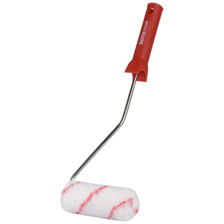 валик с ручкой Master Color полиакрил 100мм ворс 11мм отв. 6мм, арт.30-0990 валик с ручкой toolberg полиакрил 230мм ворс 11мм арт 0303016