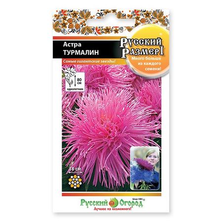 семена  Астра Турмалин Русский размер I 0,3г семена астра помпонная агрони 0 2г xs