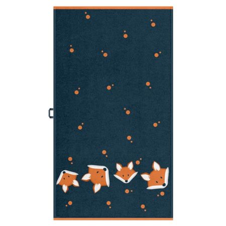 полотенце махр. CLEANELLY Лисята 50х90см синее, арт.ПЦ-2602-6032 полотенце махр cleanelly каската 50х90см бежевое арт пцс 2601 5198 15 1308