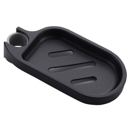 мыльница для штанги OSGARD Amant черная hafele штангодержатель для овальной штанги 30х15мм пластик серый 803 04 510