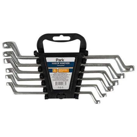 набор ключей накидных PARK 6-17мм 6 предметов деревянный держатель для ключей друзья
