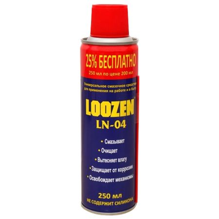 смазка универсальная LOOZEN LN-04 250мл смазка универсальная 520 мл pingo ре 40 85050 2