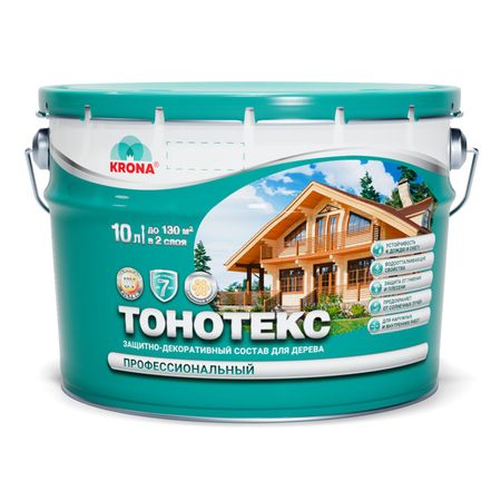 средство деревозащитное ТОНОТЕКС 10л палисандр-мокко, арт.66335043 средство деревозащитное tekc bioteks 2 в 1 0 8л палисандр арт 700008207