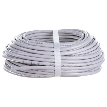 кабель UTP4 cat.5e DORI CCA 25м серый кабель компьютерный cat 5e патч корд dori utp4 литой 1 5м серый