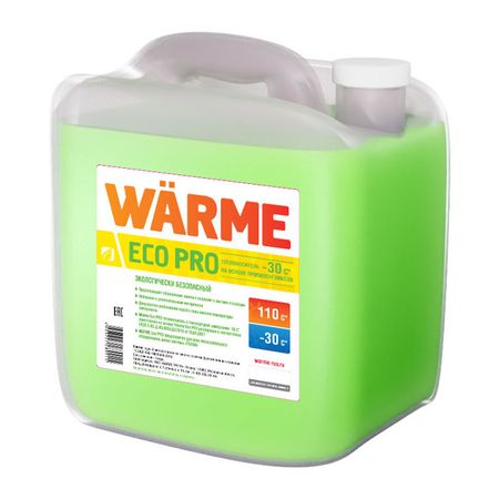 теплоноситель WARME Eco Pro-30 пропиленгликоль 20кг теплоноситель warme eco pro 30 пропиленгликоль 10кг
