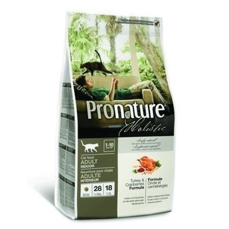 корм для кошек PRONATURE Holistic Pilgrim индейка с клюквой сухой 340г сухой корм для котят perfect fit от 2 до 12 месяцев с курицей 190 г