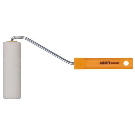 валик с ручкой Master Color полиэстер 100мм ворс 5 мм отв.6мм, арт.30-1035 валик с ручкой toolberg полиэстер 230мм ворс 20мм арт 0303012