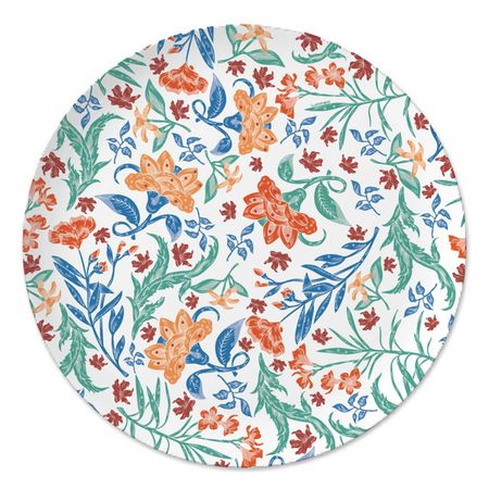 тарелка LUMINARC Peonygrace 26см обеденная стекло тарелка agness парижские коты обеденная 26см доломит