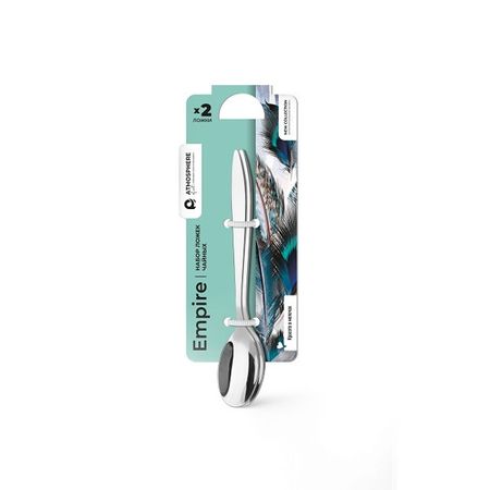 набор ложек чайных ATMOSPHERE Empire 2шт. нерж. сталь ложек чайных homequeen вкус 2шт нерж