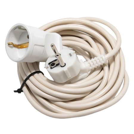 удлинитель РЕАЛЬНАЯ ЭЛЕКТРИКА 1 гнездо 3м б/з ПВС 2х0,75 белый гнездо штепсельное реальная электрика рп16 001 б з белый